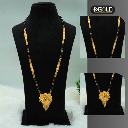 Beautiful Casual Design 1 Gram Gold Mangalsutra for Women - MNG005. 1 gram gold on 1ggold.in