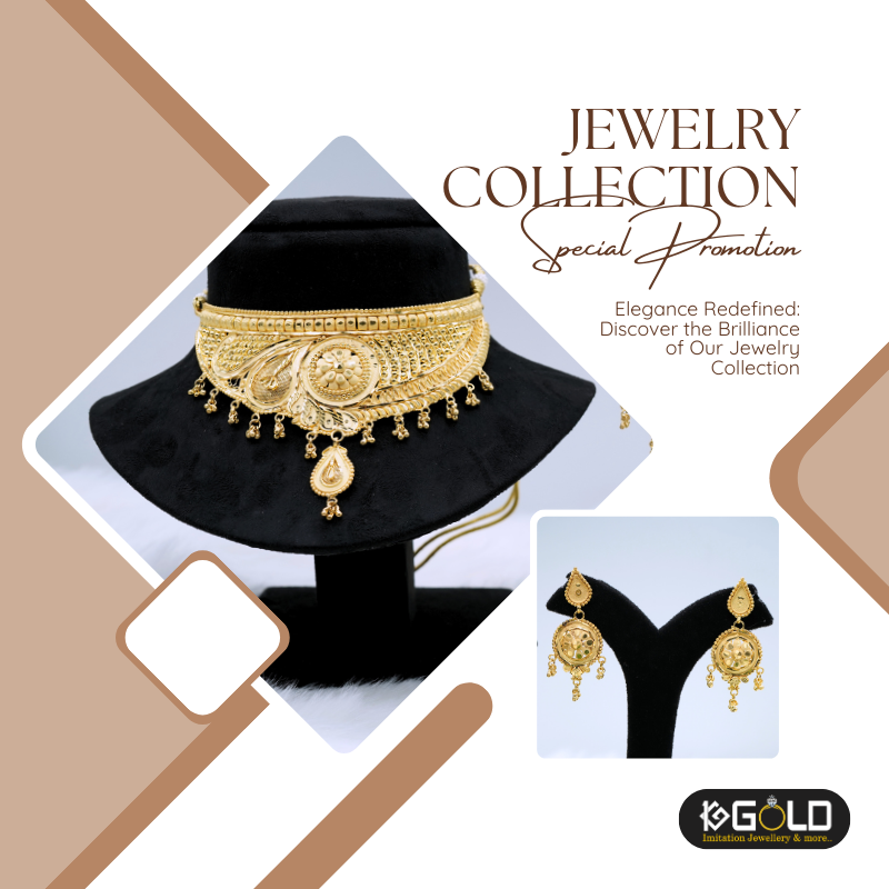 Women’s One Gram Gold-Plated Ethnic Haar Choker - CHK006. 1 gram gold on 1ggold.in