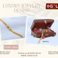 1 Gram Gold Bracelet with Structured Design for Men - BRC014. 1 gram gold on 1ggold.in 