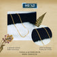 1 Gram Gold Forming Pipe Sophisticated Design Gold Plated Chain - CH031. 1 gram gold on 1ggold.in 