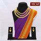 Charming 1 Gram Gold Coated Layered Necklace Set with Stunning Design for Women - NCK020. 1 gram gold on 1ggold.in  
