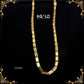 Dual Design Charming One Gram Gold Nawabi Inspired Chain for Men - CH023. 1 gram gold on 1ggold.in 