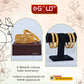 Exquisite Stone Detailed 1 Gram Gold Bangle Set (4 Pieces) - BGL013. 1 gram gold on 1ggold.in