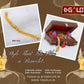 Fashionable Pokal Designed One Gram Gold Plated Bracelet for Men - BRC011. 1 gram gold on 1ggold.in  