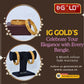 Glamorous Royal Fashion 1 Gram Gold Bangles for Women - BGL008. 1 gram gold on 1ggold.in