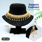 Gorgeous 1 Gram Gold Plated Choker Haar - CHK007. 1 gram gold on 1ggold.in  