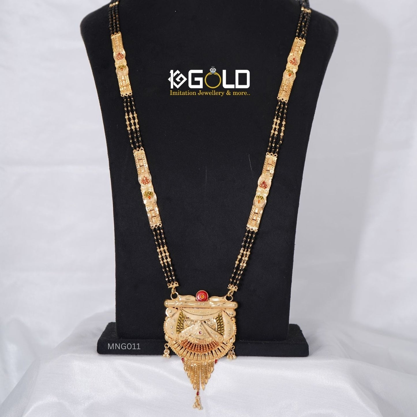 1 Gram Gold Mangalsutra with an Attractive and Exclusive Design for Women - MNG011