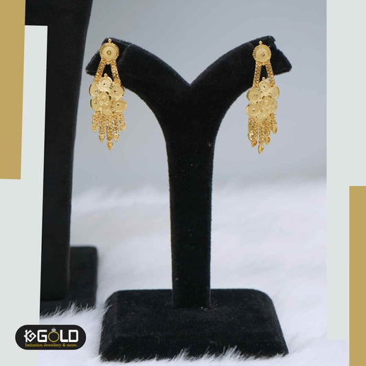 One Gm Gold Women’s Necklace Set with Radiant Finish - NCK009. 1 gram gold on 1ggold.in  