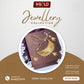 One Gram Gold Coated Choker Necklace Set with Unique Design for Women - CHK008. 1 gram gold on 1ggold.in  