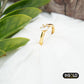 One Gram Gold Finished Ring for Women with One Dazzling Diamond - RNW009. 1 gram gold on 1ggold.in 