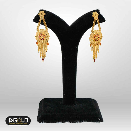 One Gram Gold Gleaming Necklace Collection for Women - NCK010. 1 gram gold on 1ggold.in 