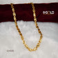 One Gram Gold Nawabi Best Quality Durable Design Chain for Men - CH025. 1 gram gold on 1ggold.in 