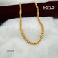 One Gram Gold Plated Rajwadi Attention Getting Design Chain for Men - CH024. 1 gram gold on 1ggold.in 