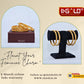 Radiant Gem Studded 1 Gram Gold Bangle Set (4 Bangles) - BGL011. 1 gram gold on 1ggold.in 