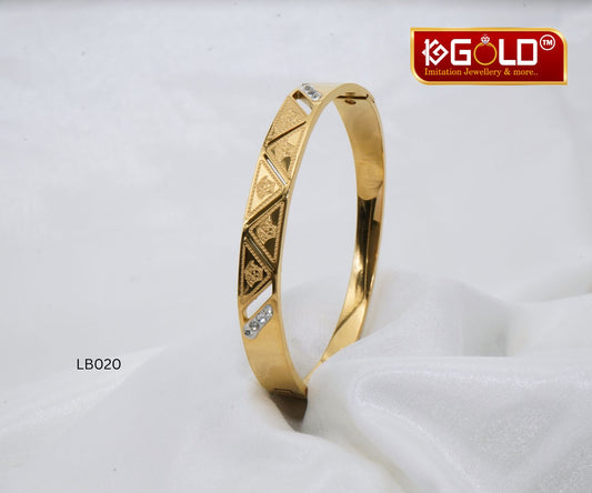 VERSACE High End Gold Finished Bracelet for Women - LB020. 1 gram gold on 1ggold.in 