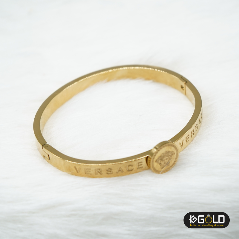 VERSACE Premium Design Gold Bracelet - LB002. imitation jewellary on 1ggold.in 